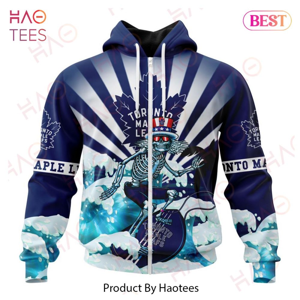 Nhl Toronto Maple Leafs Specialized Kits For Grateful Dead Hoodie - Image 2