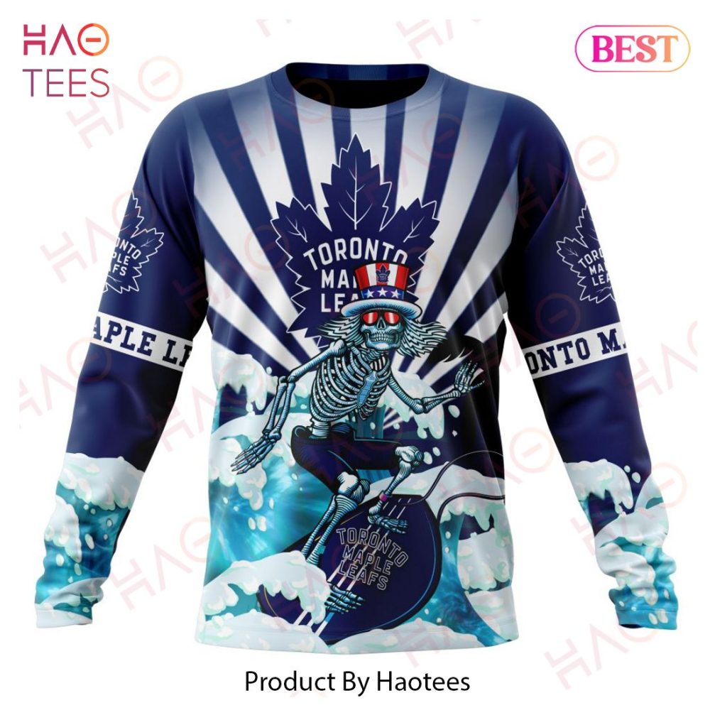 Nhl Toronto Maple Leafs Specialized Kits For Grateful Dead Hoodie - Image 6