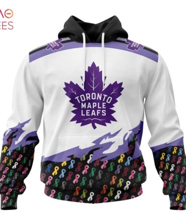 Nhl Toronto Maple Leafs, Specialized Kits In October We Stand Together We Can Beat Cancer