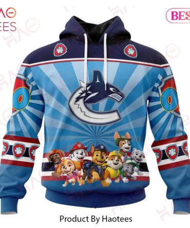 Nhl Vancouver Canucks Special Paw Patrol Kits Hoodie