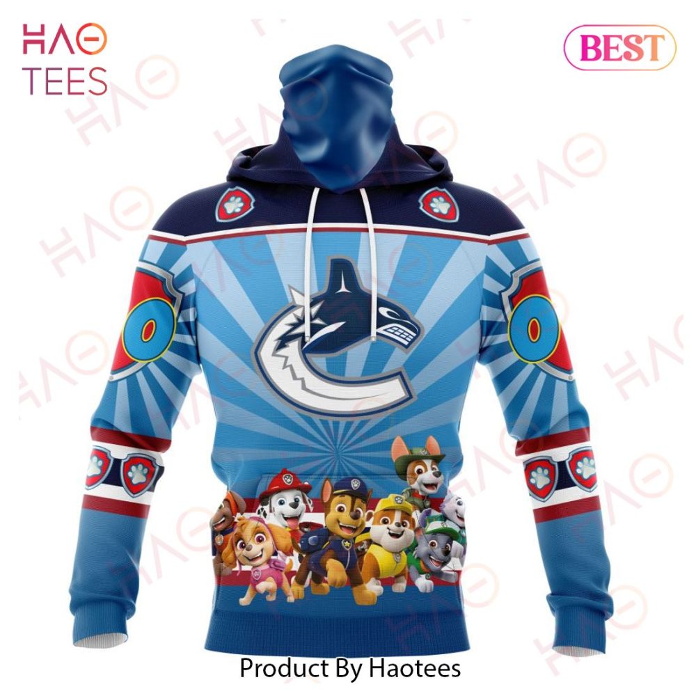 Nhl Vancouver Canucks Special Paw Patrol Kits Hoodie - Image 4