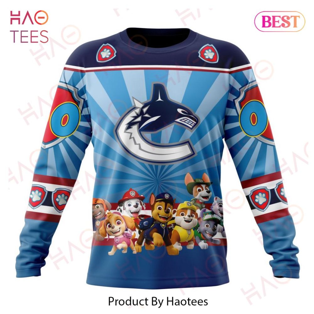 Nhl Vancouver Canucks Special Paw Patrol Kits Hoodie - Image 6