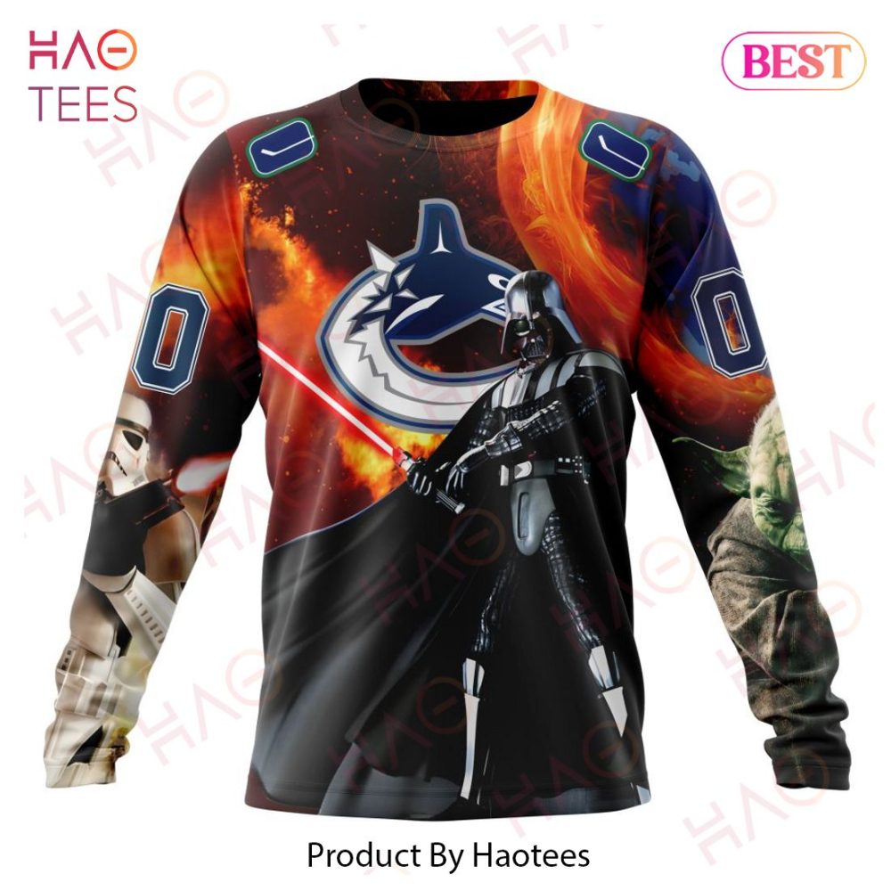 Nhl Vancouver Canucks Specialized Design X Star War Hoodie - Image 6
