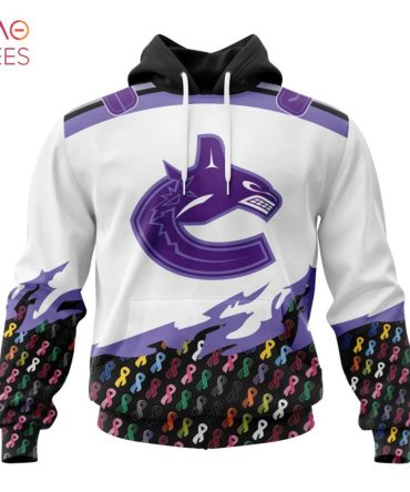 Nhl Vancouver Canucks, Specialized Kits In October We Stand Together We Can Beat Cancer