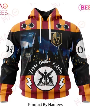 Nhl Vegas Golden Knights Special Design With Harry Potter Theme 3D Hoodie