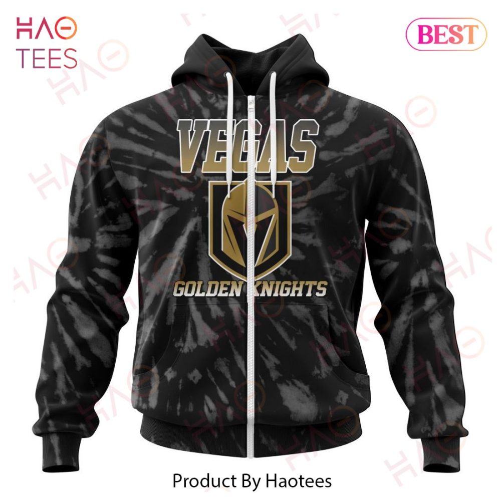 Nhl Vegas Golden Knights Special Retro Vintage Tie - Dye Hoodie - Image 2