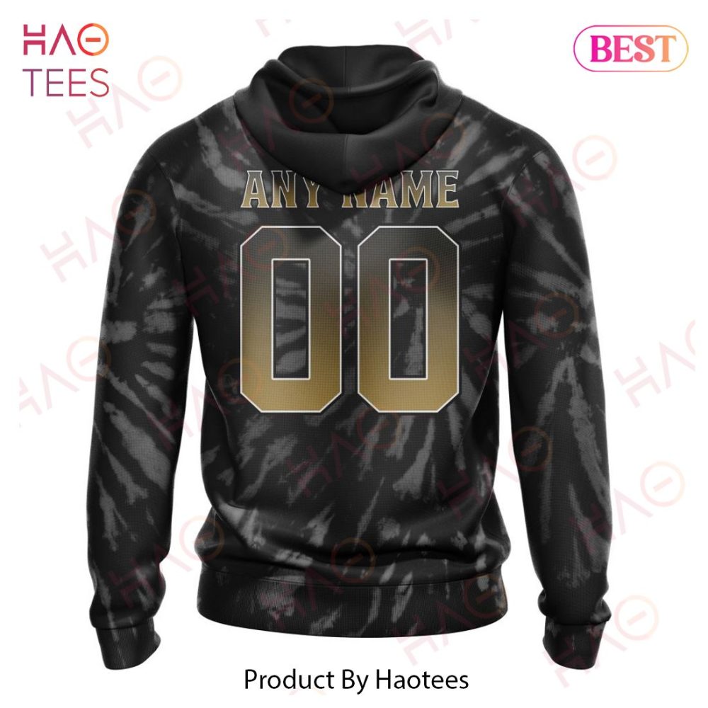 Nhl Vegas Golden Knights Special Retro Vintage Tie - Dye Hoodie - Image 3