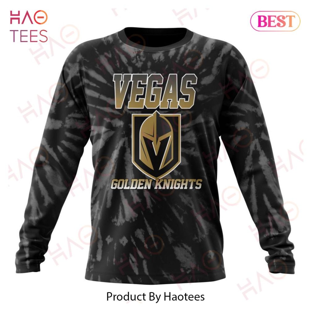 Nhl Vegas Golden Knights Special Retro Vintage Tie - Dye Hoodie - Image 6