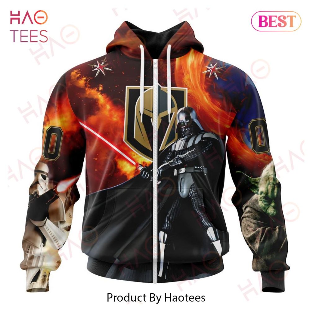Nhl Vegas Golden Knights Specialized Design X Star War Hoodie - Image 2