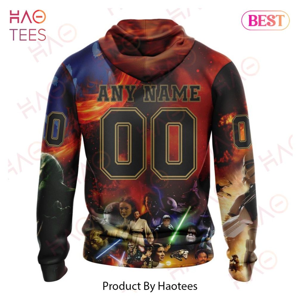 Nhl Vegas Golden Knights Specialized Design X Star War Hoodie - Image 3