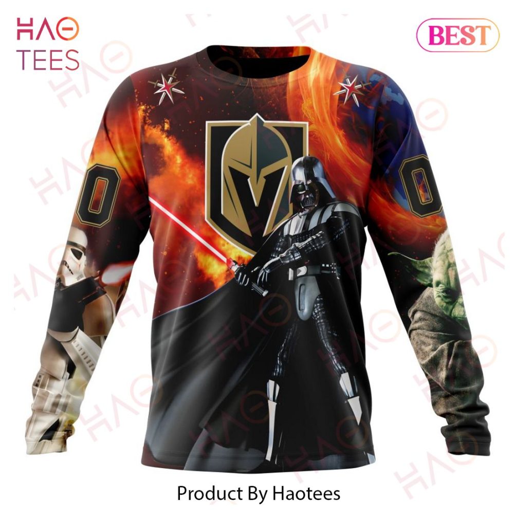 Nhl Vegas Golden Knights Specialized Design X Star War Hoodie - Image 6