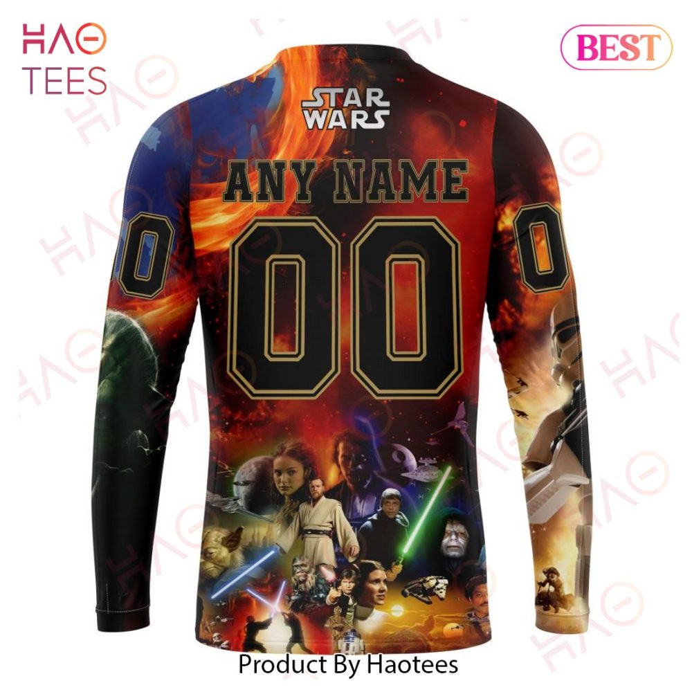 Nhl Vegas Golden Knights Specialized Design X Star War Hoodie - Image 7