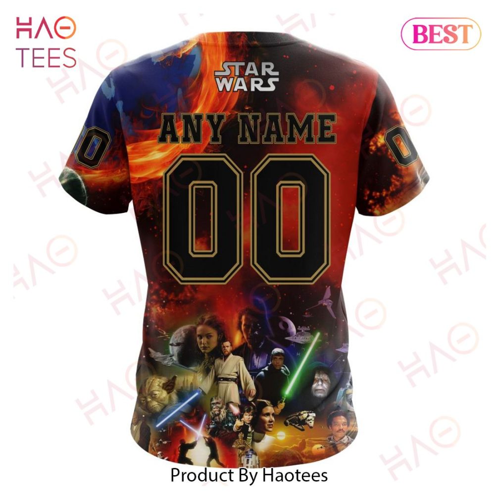 Nhl Vegas Golden Knights Specialized Design X Star War Hoodie - Image 9