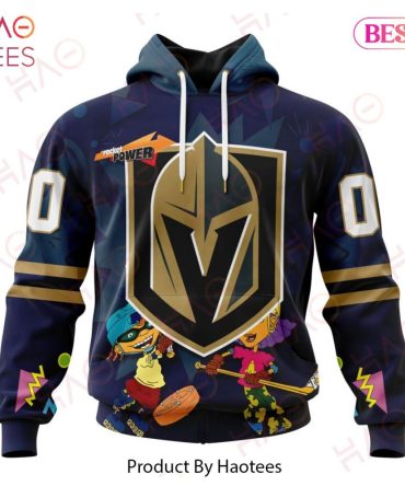 Nhl Vegas Golden Knights Specialized For Rocket Power 3D Hoodie