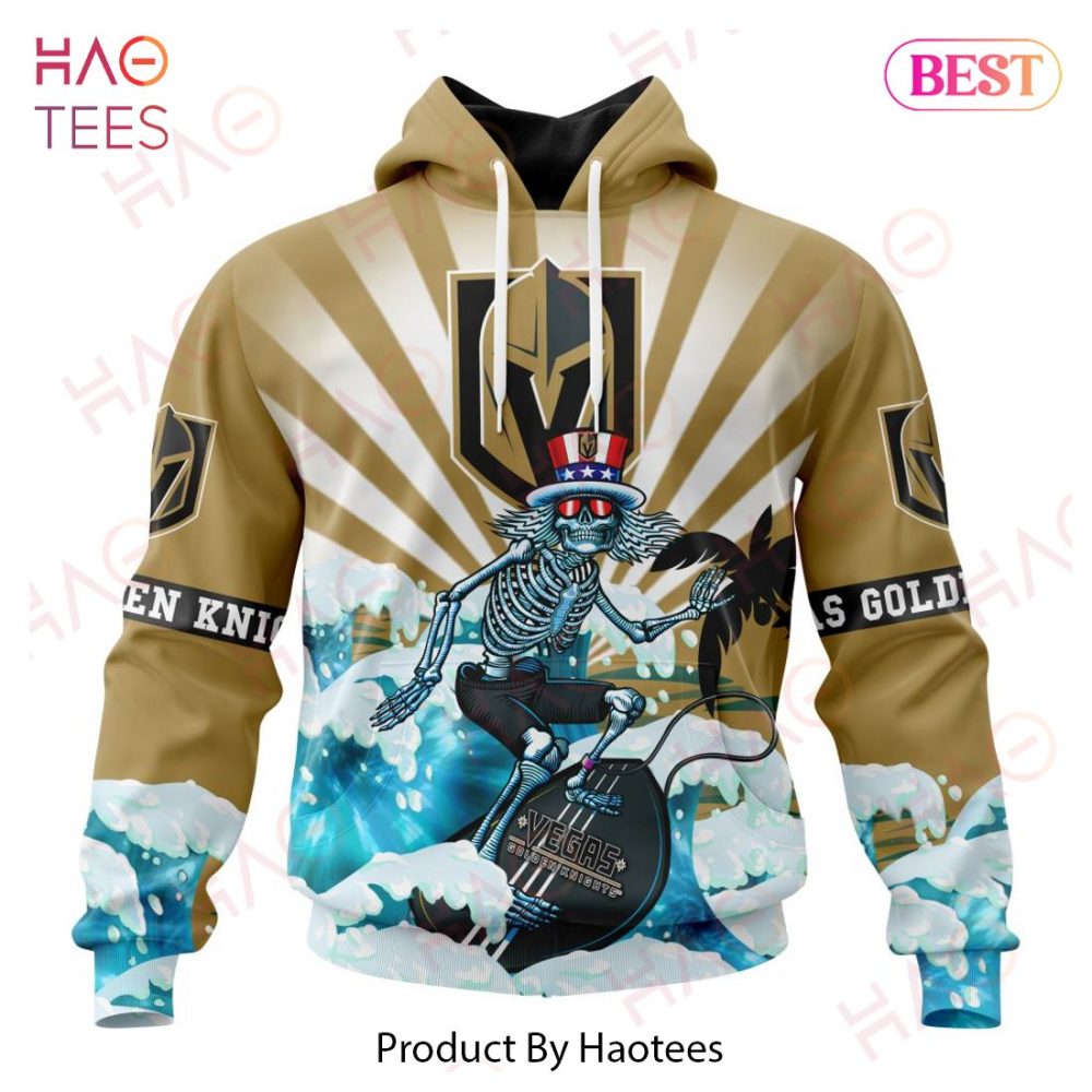 Nhl Vegas Golden Knights Specialized Kits For Grateful Dead Hoodie