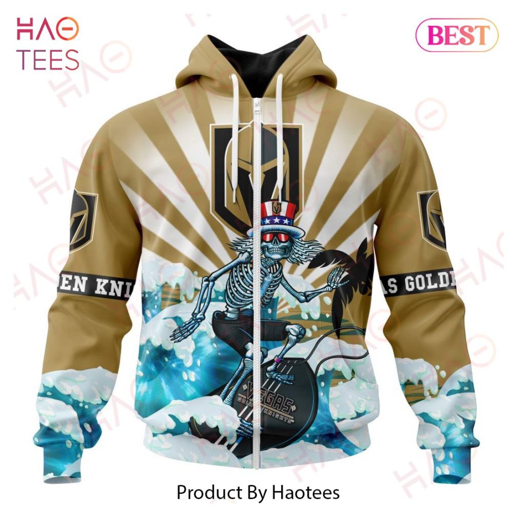 Nhl Vegas Golden Knights Specialized Kits For Grateful Dead Hoodie - Image 2