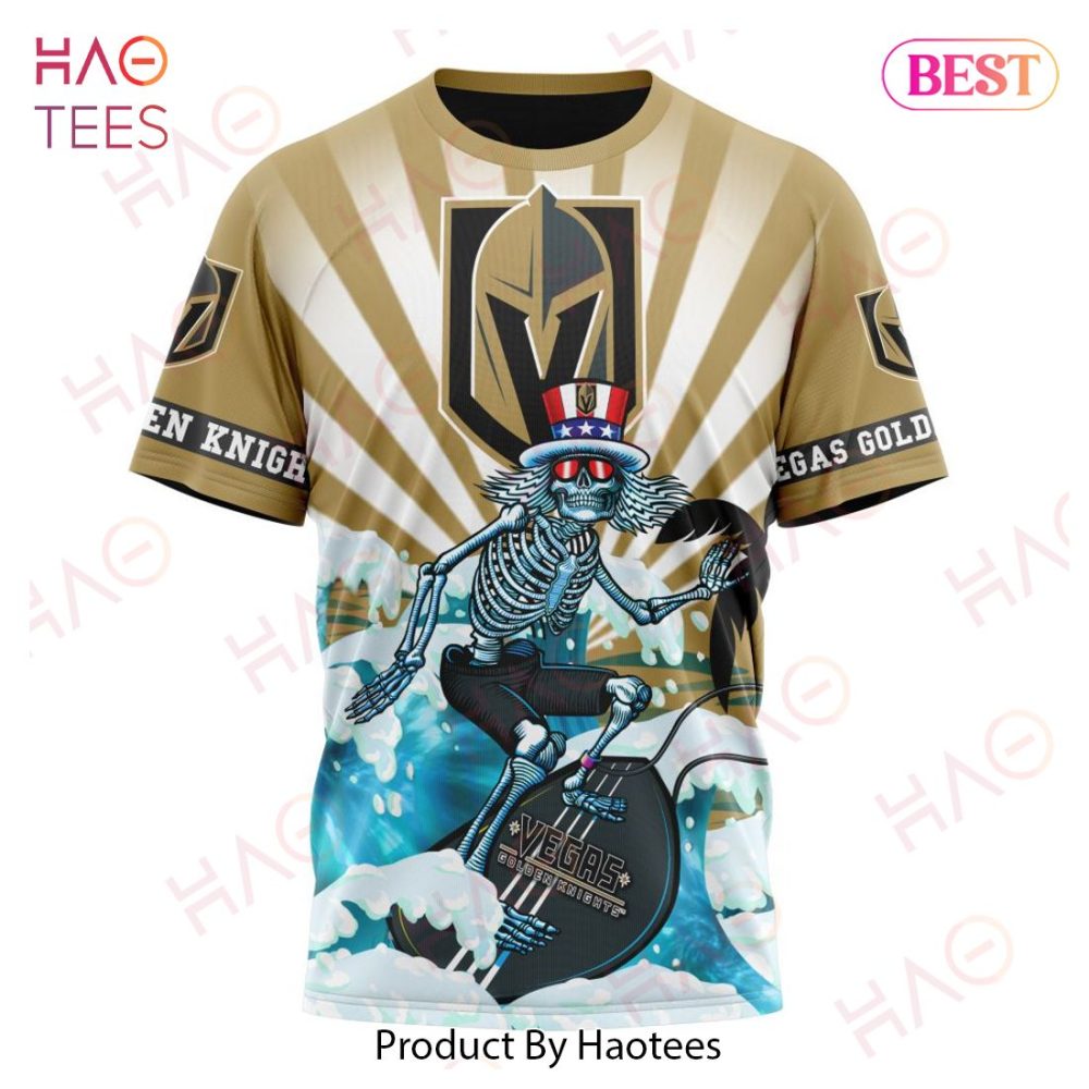 Nhl Vegas Golden Knights Specialized Kits For Grateful Dead Hoodie - Image 8