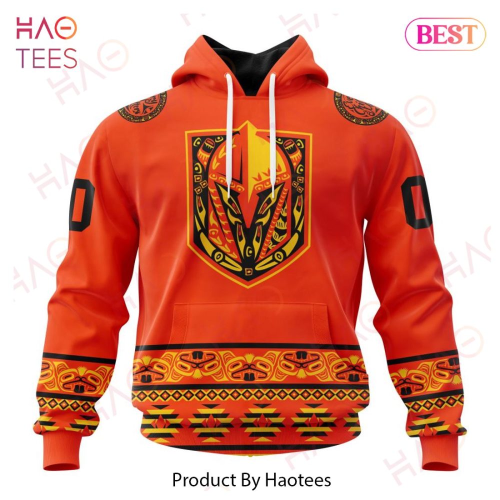 Nhl Vegas Golden Knights Specialized National Day For Truth And Reconciliation 3D Hoodie