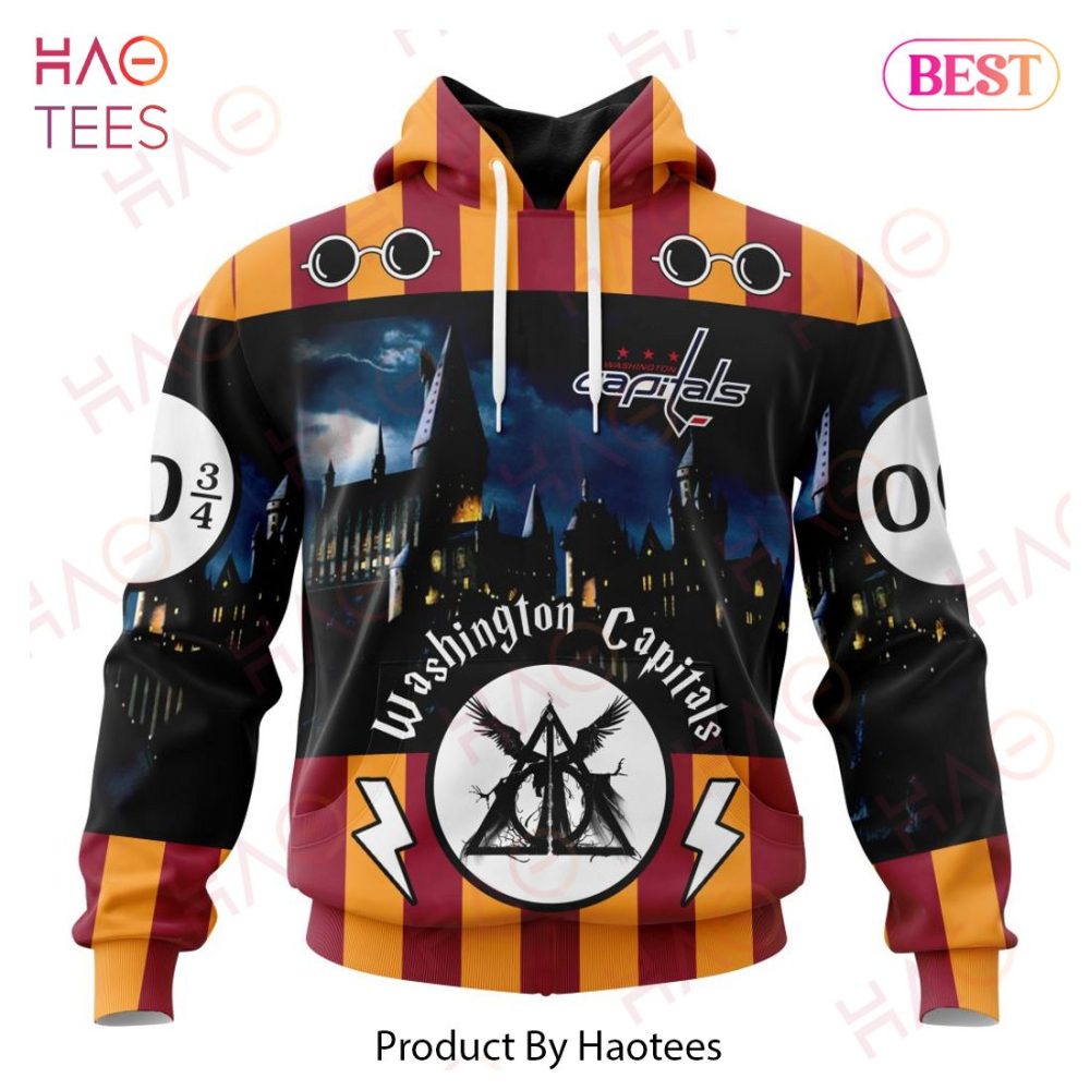 Nhl Washington Capitals Special Design With Harry Potter Theme 3D Hoodie