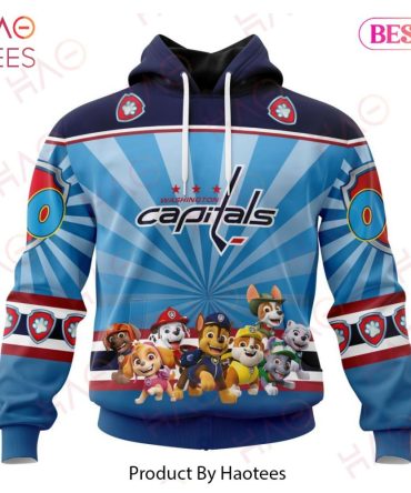 Nhl Washington Capitals Special Paw Patrol Kits Hoodie