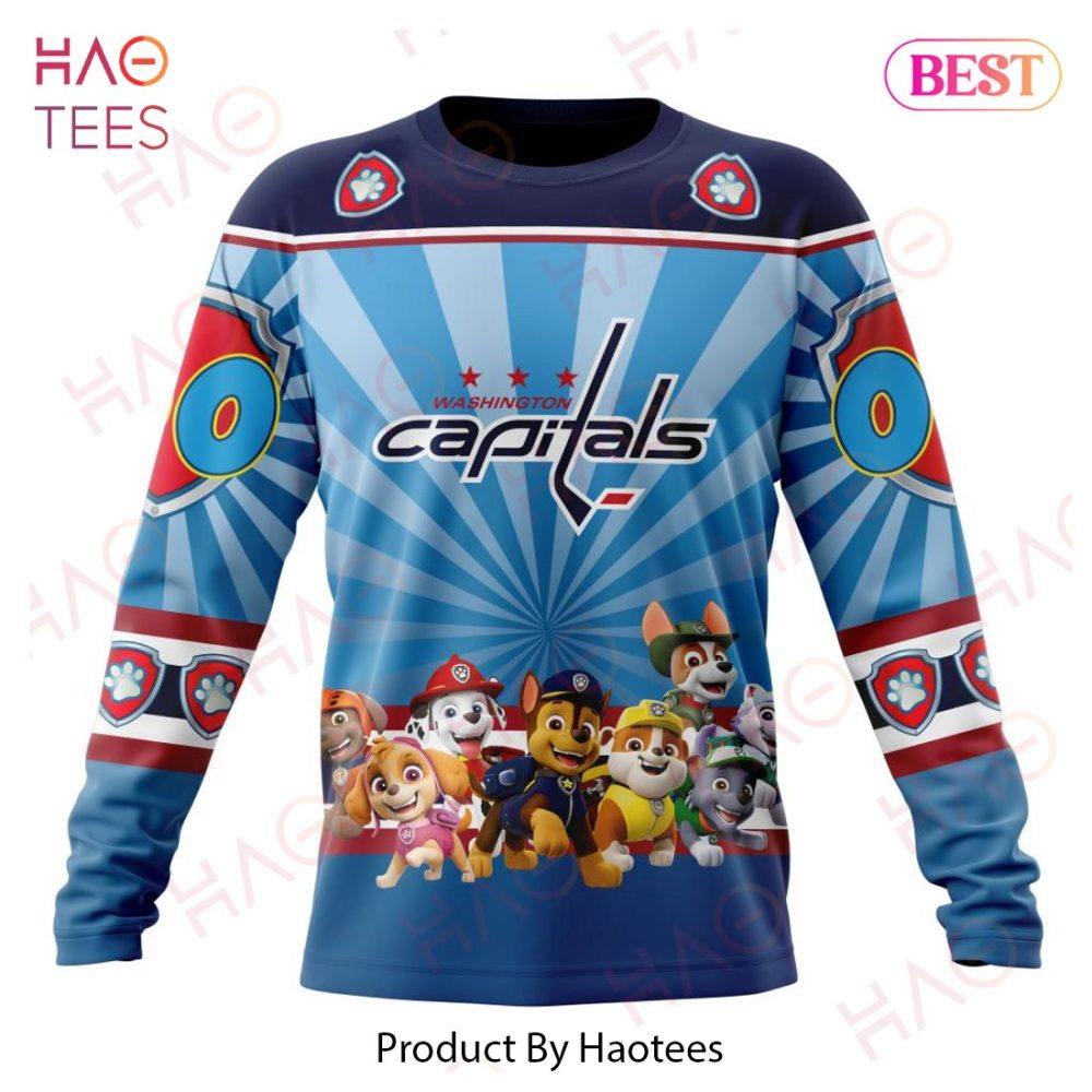 Nhl Washington Capitals Special Paw Patrol Kits Hoodie - Image 6
