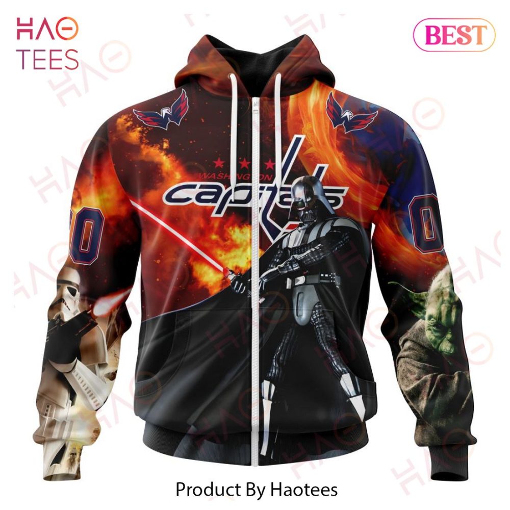 Nhl Washington Capitals Specialized Design X Star War Hoodie - Image 2