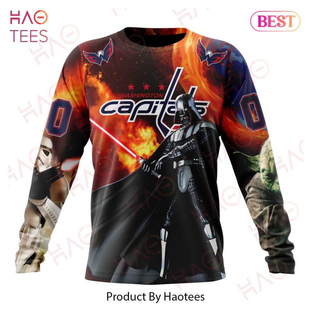 Nhl Washington Capitals Specialized Design X Star War Hoodie - Image 6