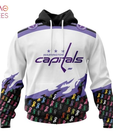 Nhl Washington Capitals, Specialized Kits In October We Stand Together We Can Beat Cancer
