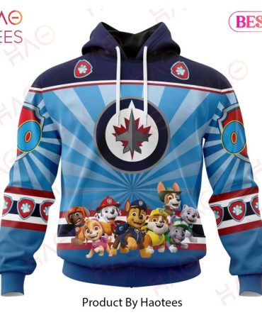 Nhl Winnipeg Jets Special Paw Patrol Kits Hoodie