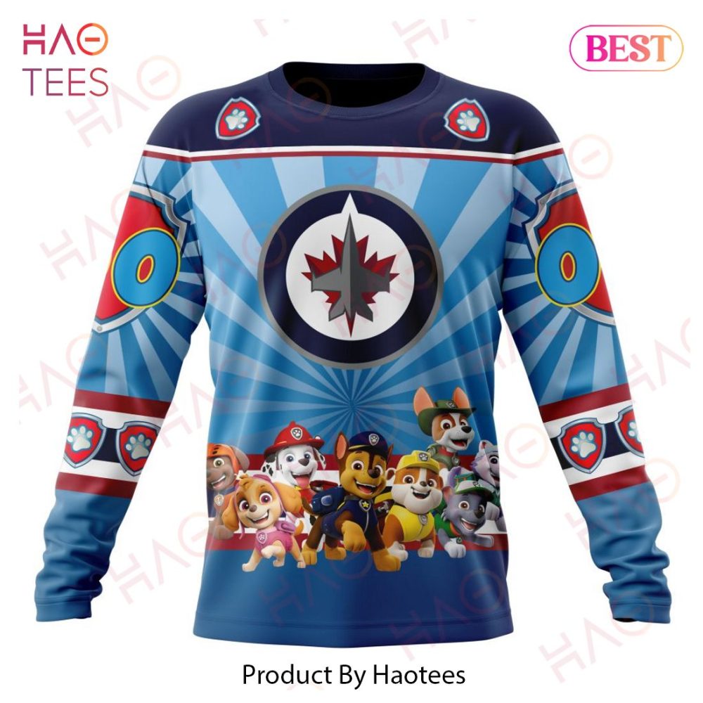 Nhl Winnipeg Jets Special Paw Patrol Kits Hoodie - Image 6