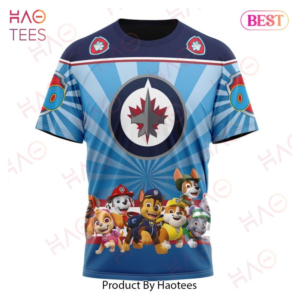 Nhl Winnipeg Jets Special Paw Patrol Kits Hoodie - Image 8