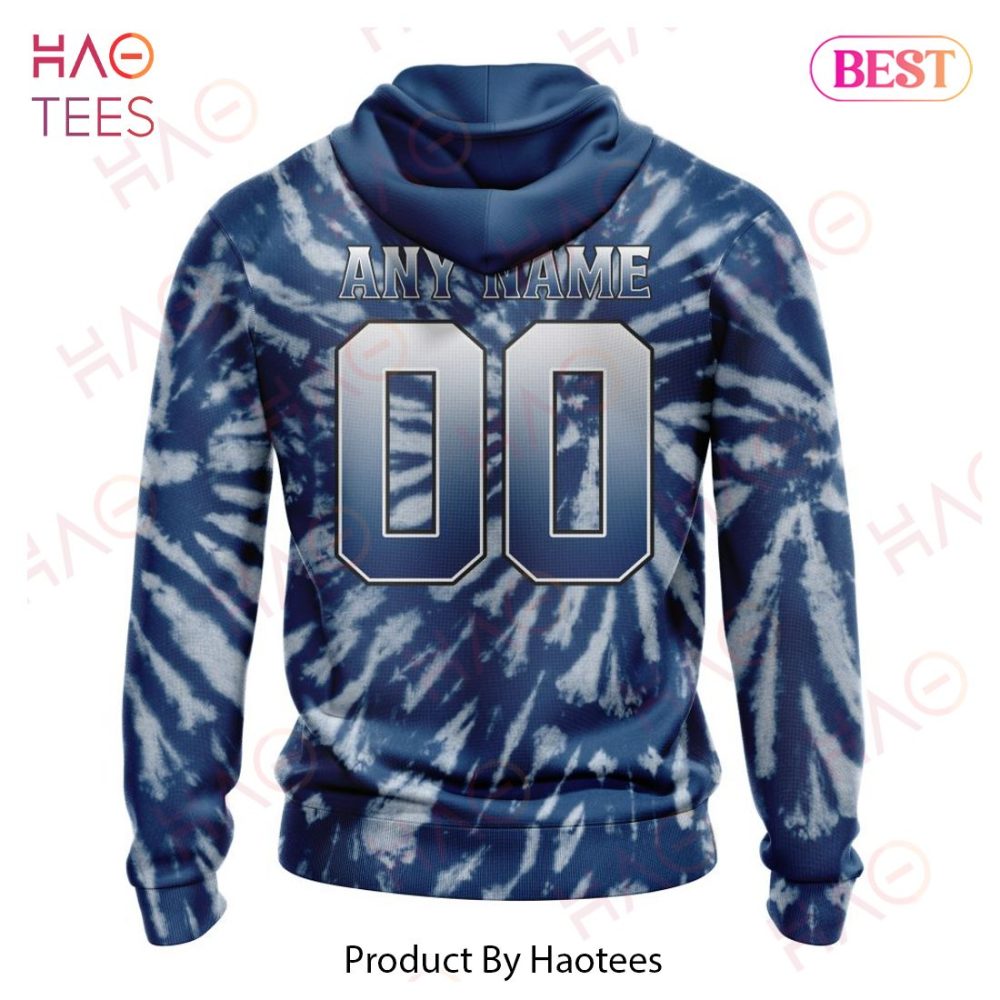 Nhl Winnipeg Jets Special Retro Vintage Tie - Dye Hoodie - Image 3