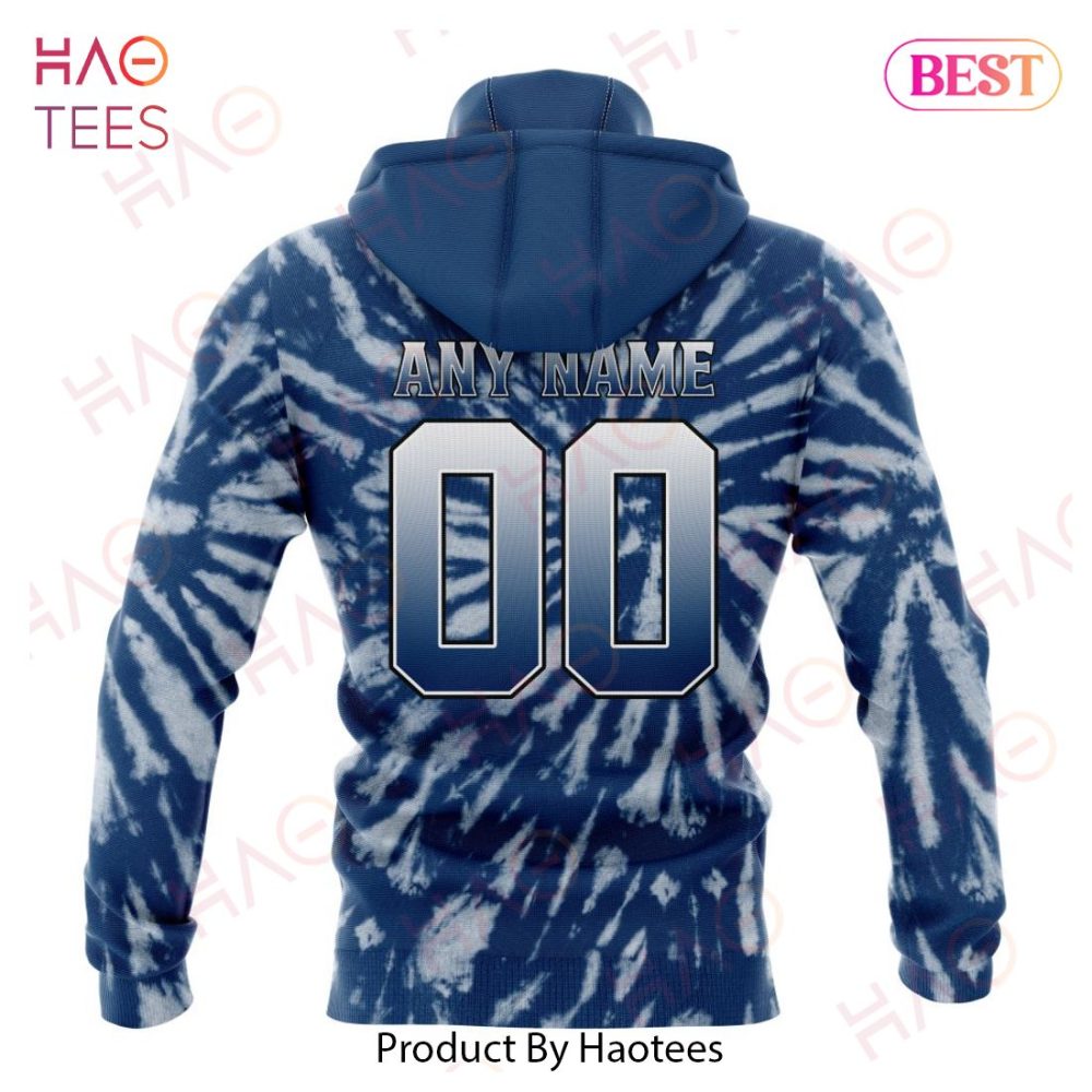 Nhl Winnipeg Jets Special Retro Vintage Tie - Dye Hoodie - Image 5