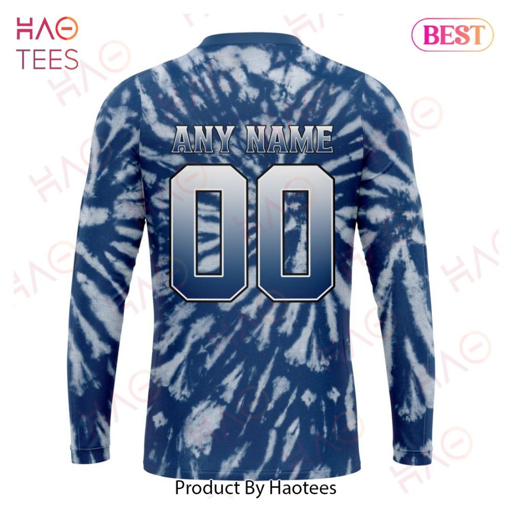 Nhl Winnipeg Jets Special Retro Vintage Tie - Dye Hoodie - Image 7