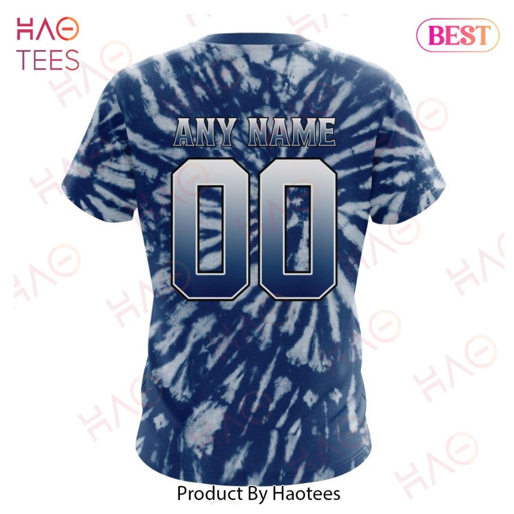 Nhl Winnipeg Jets Special Retro Vintage Tie - Dye Hoodie - Image 9