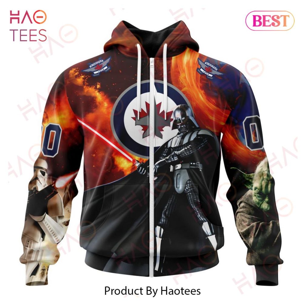 Nhl Winnipeg Jets Specialized Design X Star War Hoodie - Image 2
