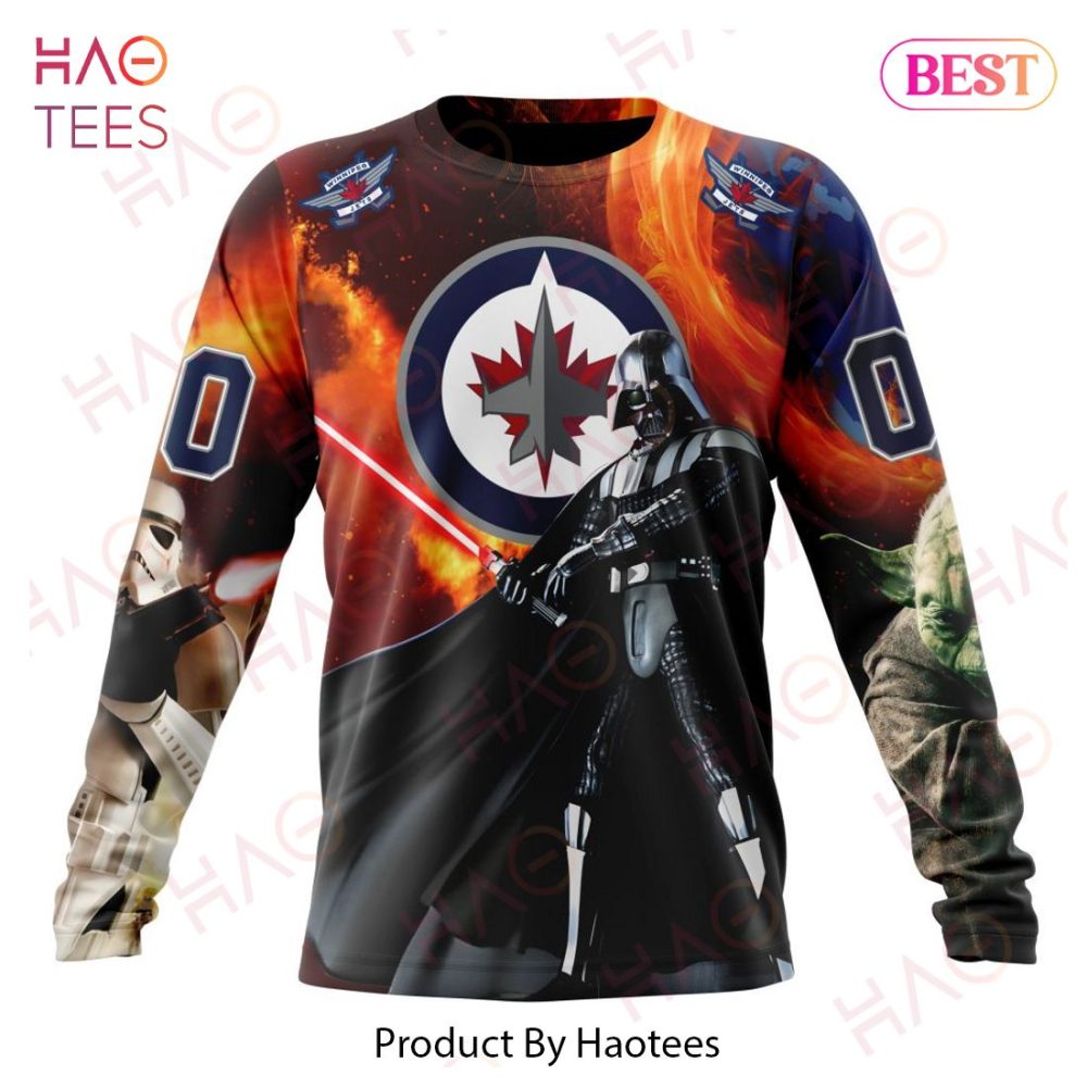 Nhl Winnipeg Jets Specialized Design X Star War Hoodie - Image 6