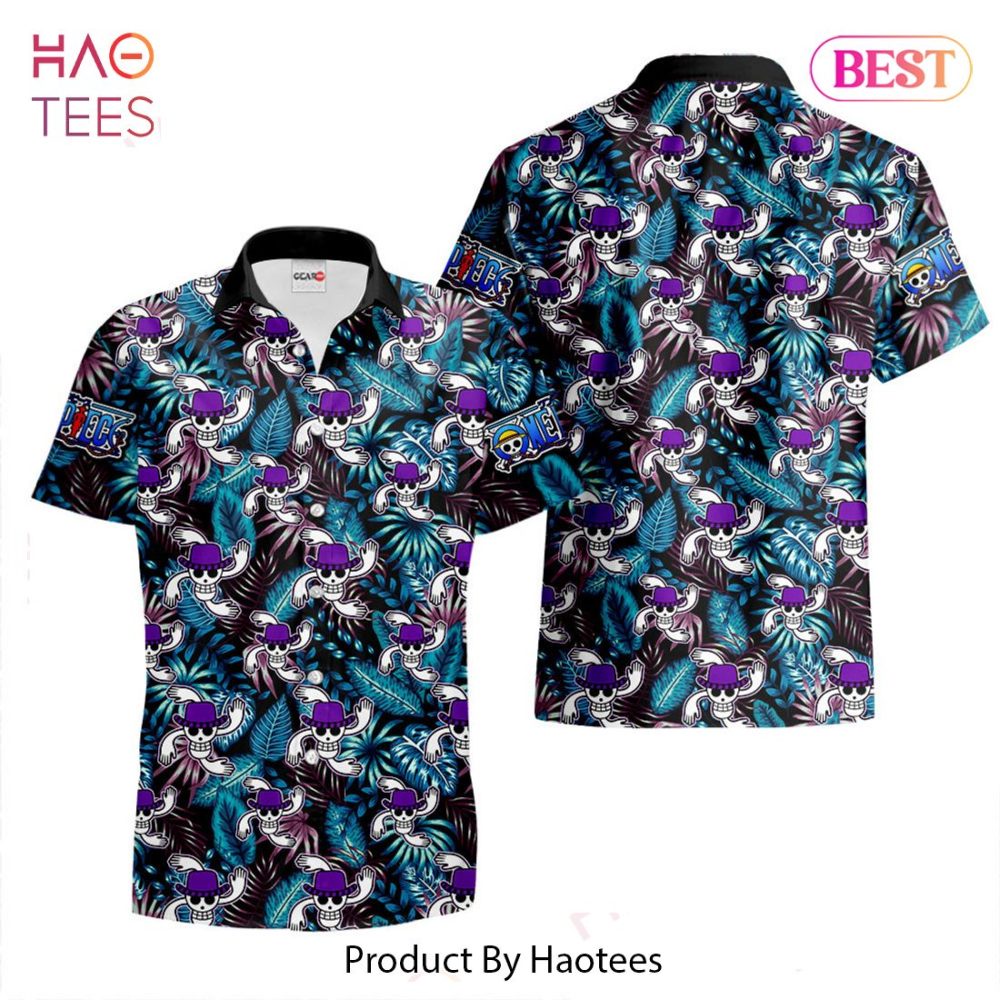 Nico Robin Symbol Hawaiian Shirts Custom Anime Merch Clothes For Men Women