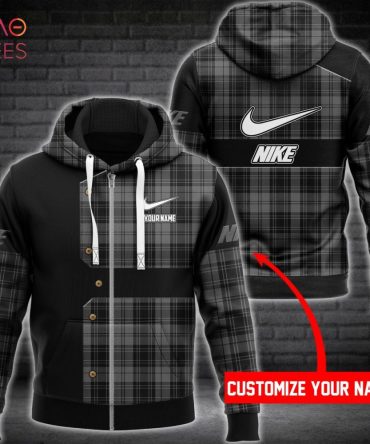 Nike Stripe Patttern Luxury Hoodie Limited Edition