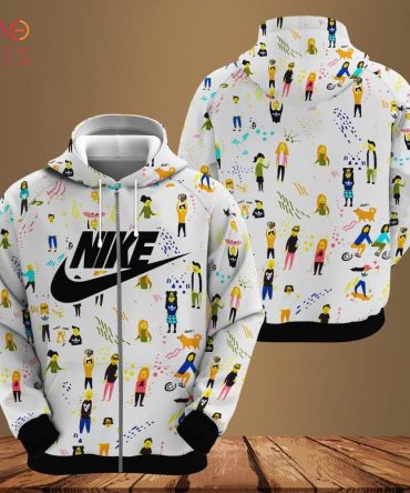 Nike Exquisite Little Drawings Luxury 3D Hoodie Limited Edition
