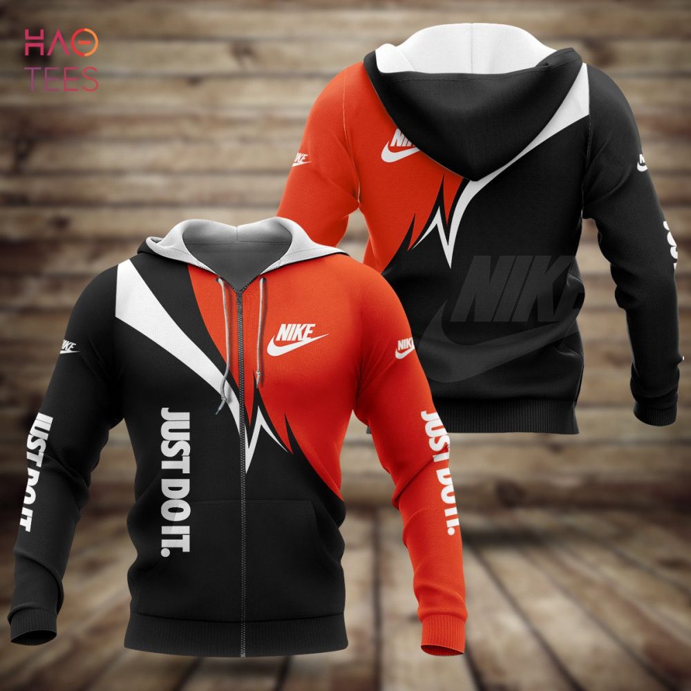 Nike Red Mix Black Luxury Hoodie Limited Edition