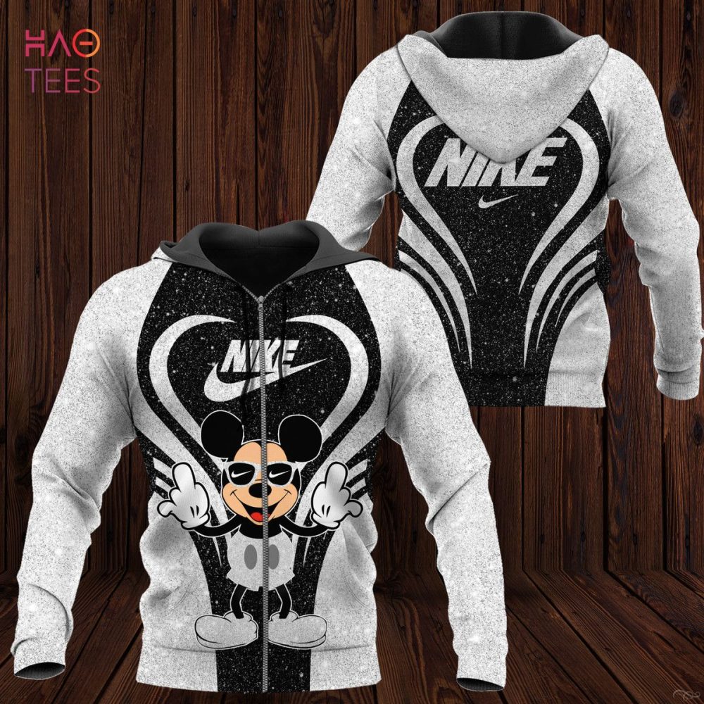 Nike Mickey Luxury 3D Hoodie Pod Design