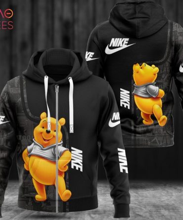 Nike Winnie Pooh Luxury 3D Hoodie Limited Edition
