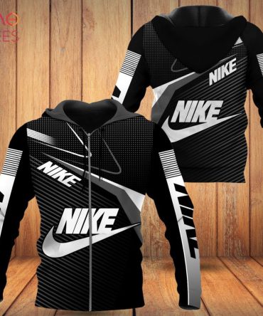 Nike White Logo Luxury Hoodie Limited Edition