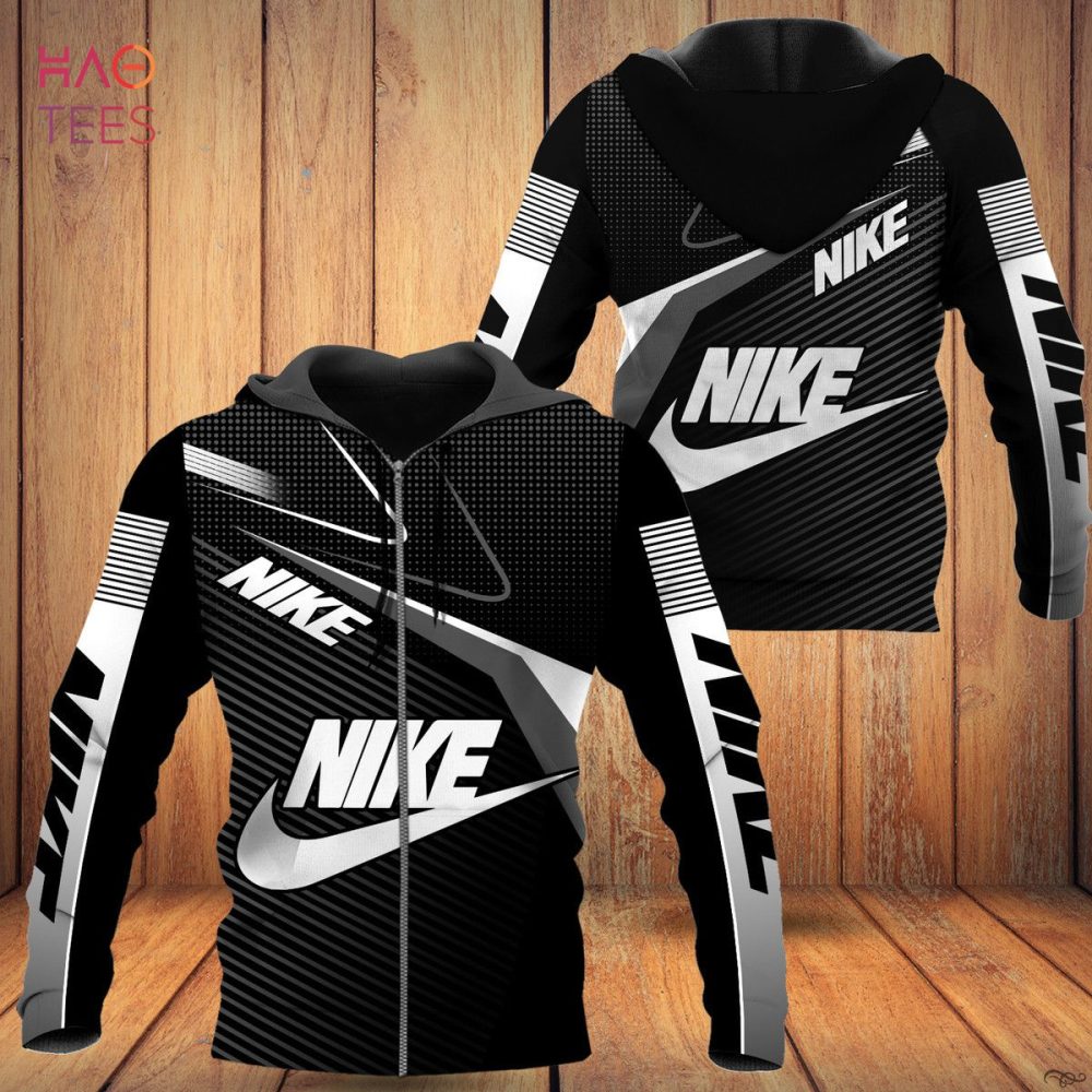 Nike White Logo Luxury Hoodie Limited Edition