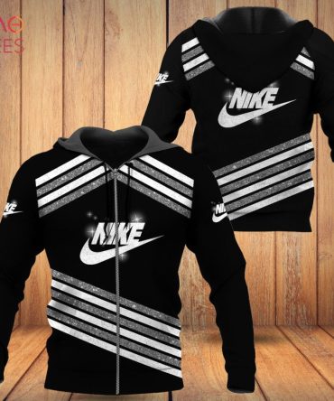 Nike Glitter Plaid Luxury 3D Hoodie Limited Edition