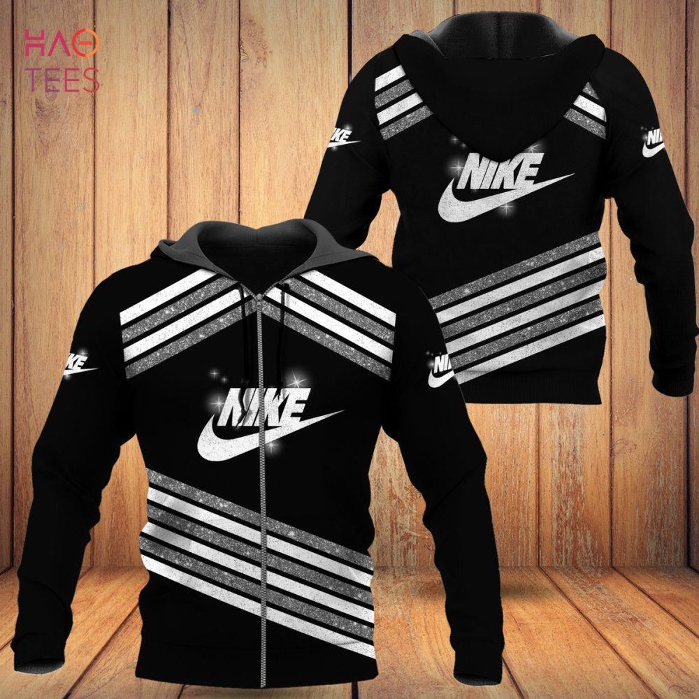 Nike Glitter Plaid Luxury 3D Hoodie Limited Edition