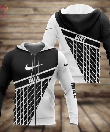 Nike Stripe Pattern Luxury 3D Hoodie Limited Edition