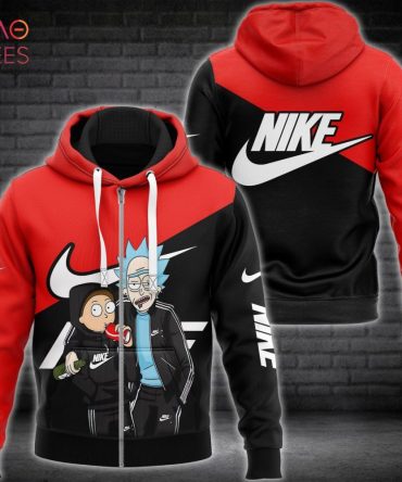 Nike Rick And Morty Luxury 3D Hoodie Limited Edition
