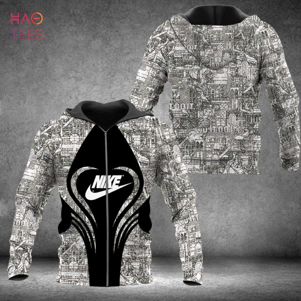 Nike Full Printing Luxury 3D Hoodie Pod Design